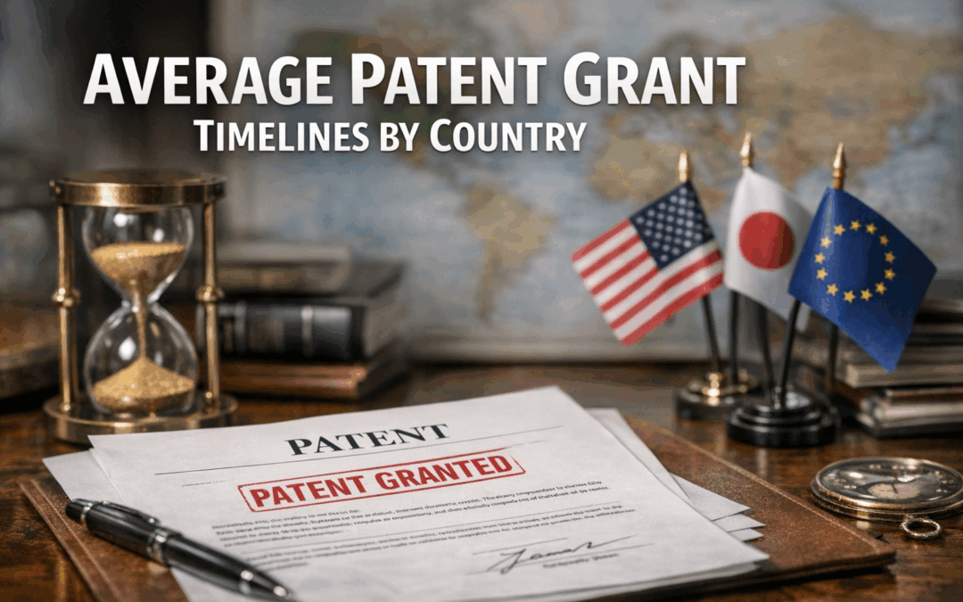 Average Patent Grant Timelines by Country